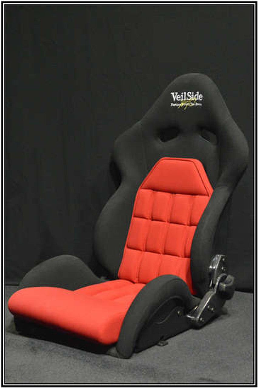 VeilSide VS D-1R Reclining Seat FRP Red Center/Red